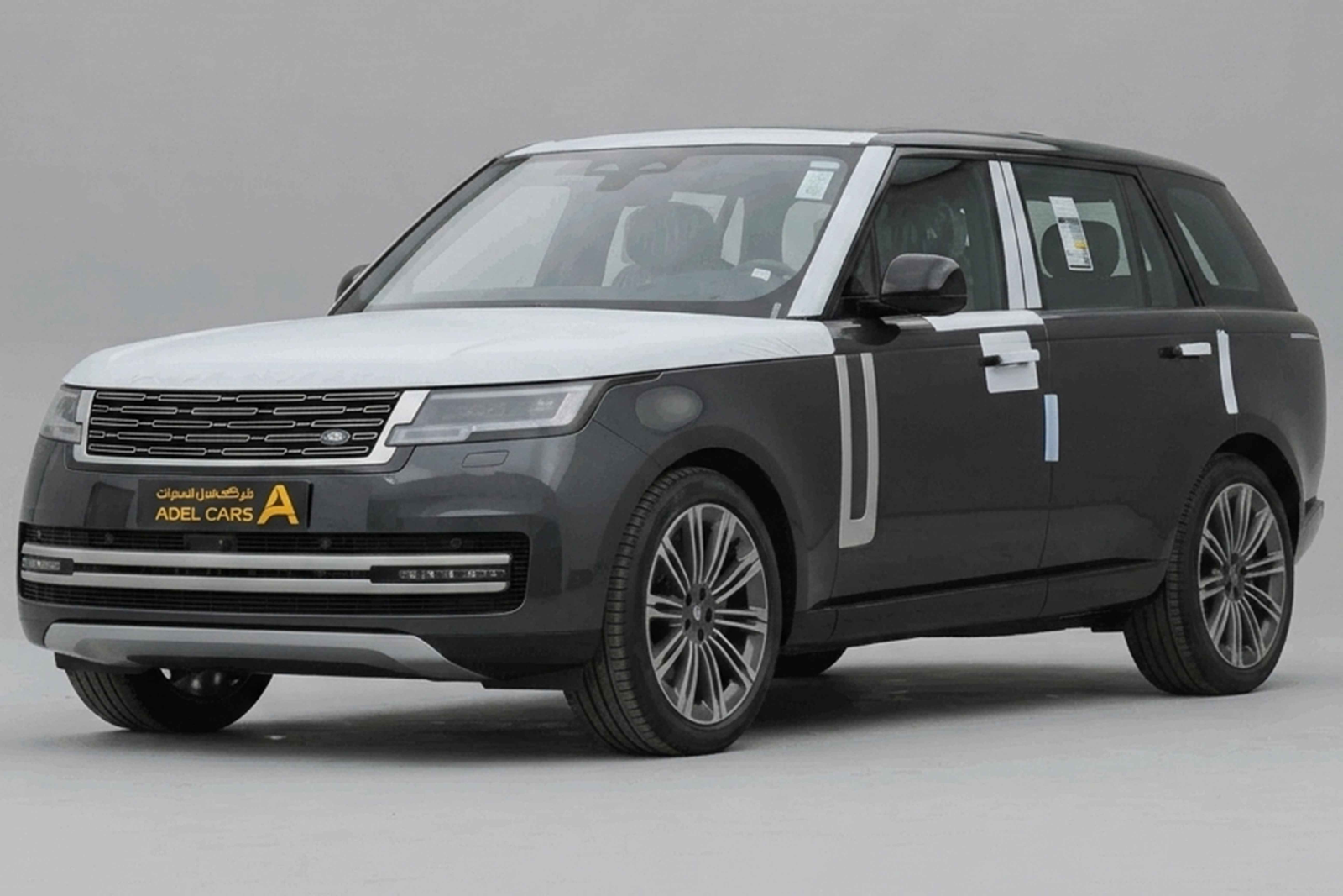 رنج روفر 2026 HSE V6 كاربثيان جراي داخل احمر -